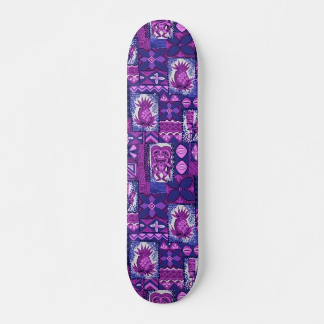 Skateboard Tapa de cosecha hawaiana Pomaika’i (Anverso )