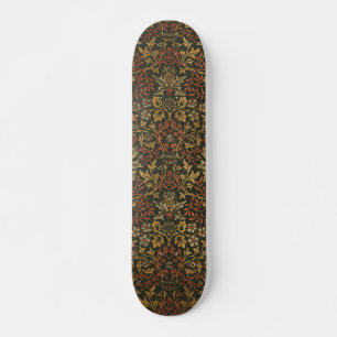 Skateboard Tapiz del jardín de flores William Morris