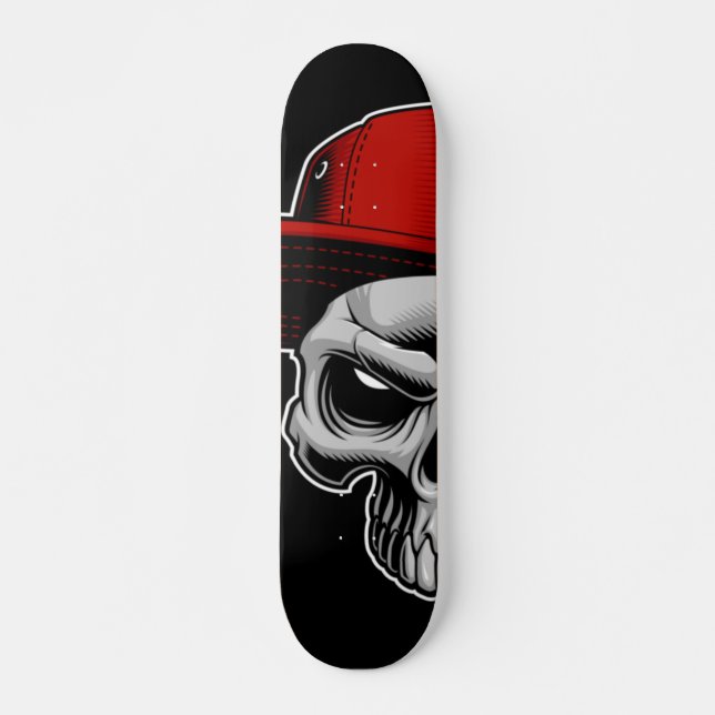 Skateboard - Tapón de la calavera (Anverso )