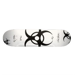 Skateboard Tarjeta BioHazard
