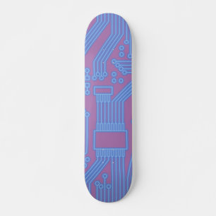 Skateboard Tarjeta de circuitos azul
