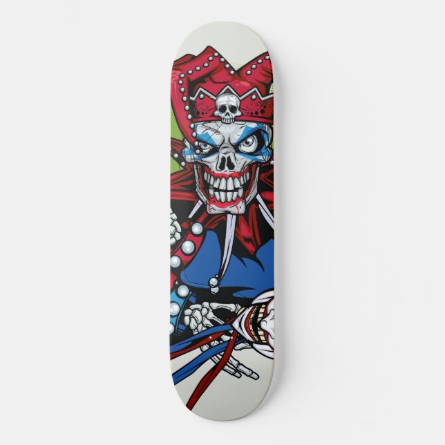Skateboard Tarjeta de juego, Joker (Anverso)