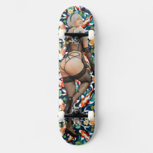 Skateboard Tarjeta koi HalfAngel66