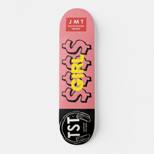 SKATEBOARD TARJETAS DE ESQUÍ $$$CHICAS / JMT (Anverso)