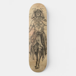 Skateboard Tarotcard mago
