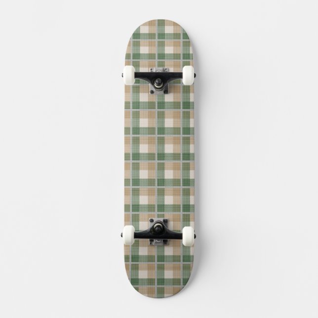 Skateboard Tartán (Anverso)