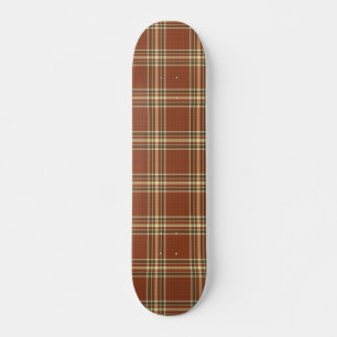 Skateboard Tartán Brown