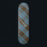 Skateboard Tartan Clan Anderson Checkered Plate<br><div class="desc">Levante su juego de tartán con este skateboard Tartán impreso en Anderson Clan Scottish que es perfecto para meses más cálidos mientras practica su habilidad para saltar objetos TIP: Celebra todas las cosas del Clan Anderson y combina esto con nuestro Coffee Mug, Kitchen Towel, botella de agua o estuche para...</div>