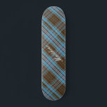 Skateboard Tartan Clan Anderson Checkered Plate<br><div class="desc">Levante su juego de tartán con este skateboard Tartán impreso en Anderson Clan Scottish que es perfecto para meses más cálidos mientras practica su habilidad para saltar objetos TIP: Celebra todas las cosas del Clan Anderson y combina esto con nuestro Coffee Mug, Kitchen Towel, botella de agua o estuche para...</div>