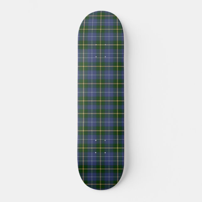 Skateboard Tartán de Nueva Escocia (Anverso)