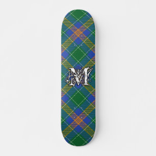 Skateboard Tartan Extremo Clan Irlandés MacAuliffe McAuliffe