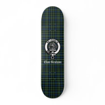 Tartan y escudo de Clan Graham Montrose 