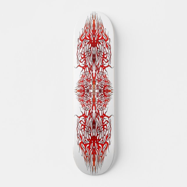 Skateboard Tatuaje tribal Valetine (Anverso )