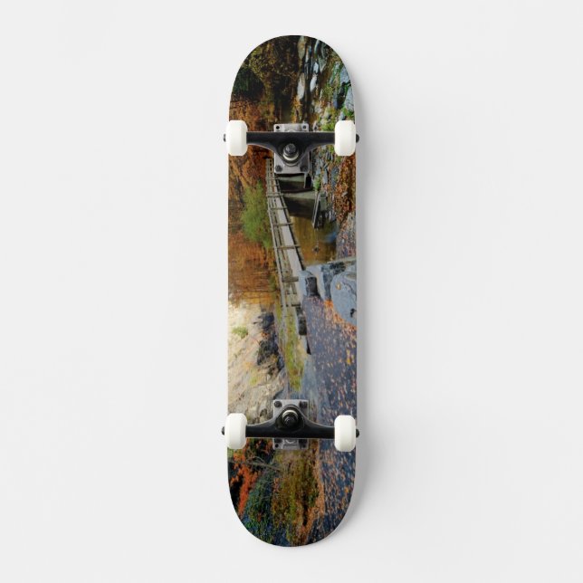 Skateboard Taughannock baja parque de estado (Anverso)