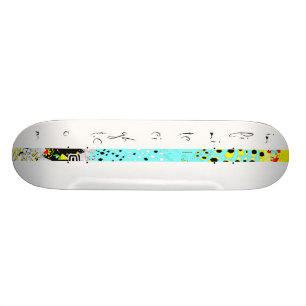 SKATEBOARD TE AMO PORQUE USTED TRAE COLOR A LAS ESTRELLAS