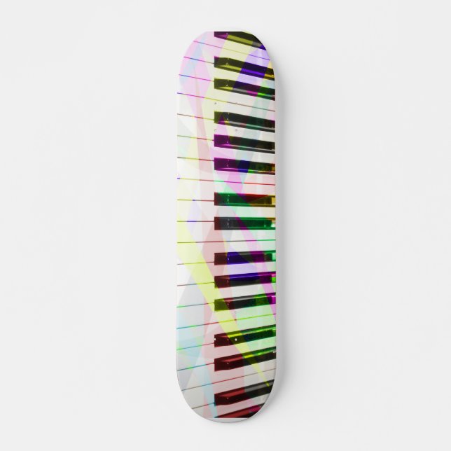 Skateboard Teclado de piano (Anverso )