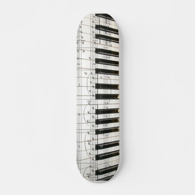 Skateboard Teclado de piano (Anverso )