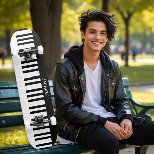 Skateboard Teclas de piano personalizadas Instrumento musical