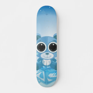 Skateboard Teddy Bear - Guay Blue