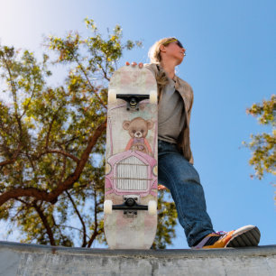 Skateboard Teddy Bear Skyboard