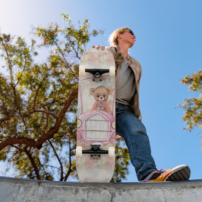 Skateboard Teddy Bear Skyboard (Exterior 1)