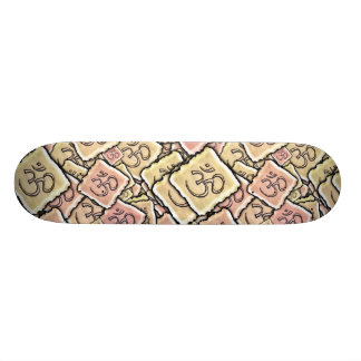 Skateboard Teja OM (Aum) del esmalte