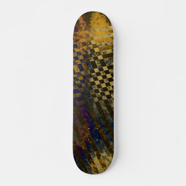 Skateboard Tejido de oro (Anverso )