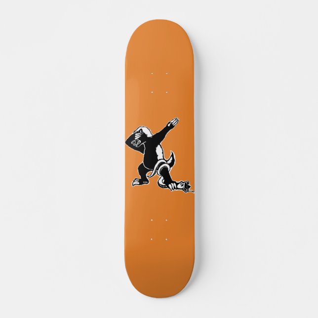 Skateboard Tejón de miel que frota (Anverso )