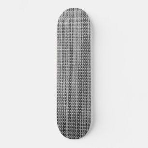 Skateboard Tela de tela de tela gris 2