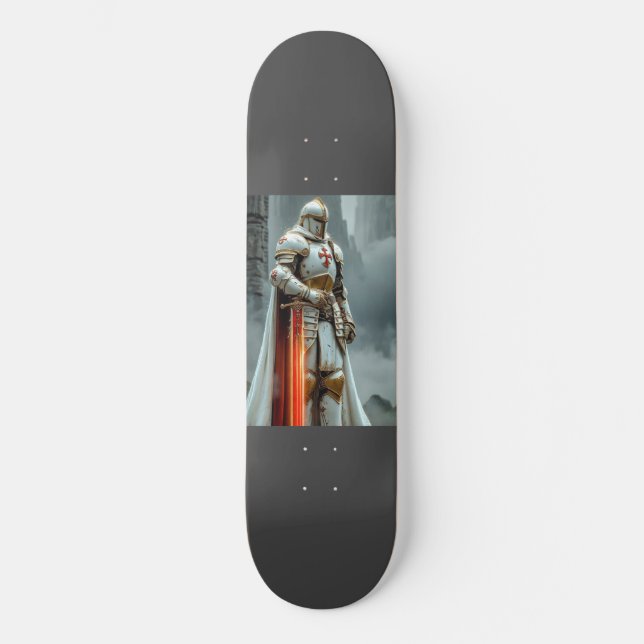 Skateboard Templar Knight (Anverso)