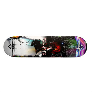 Skateboard Templo del fuego - Spirt, conecta a tierra 7 7/8"