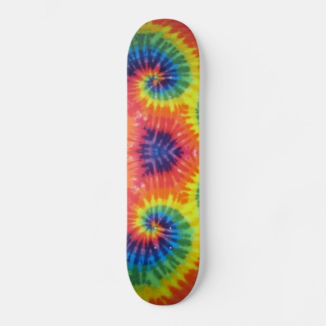 Skateboard teñido anudado (Anverso)