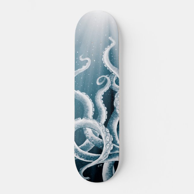Skateboard Tentacles Galaxia Blue Moon Rays (Anverso)
