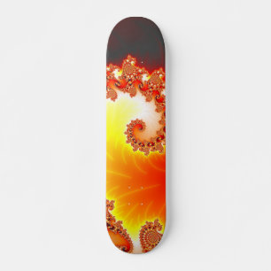 Skateboard Tentáculo de inflamación - Arte fractal