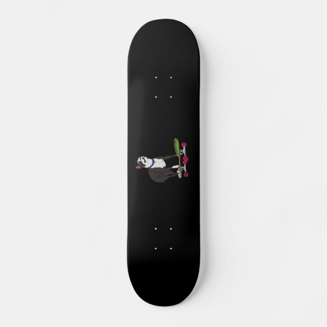Skateboard Terrier de Boston (Anverso)
