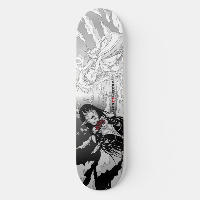 Skateboard test resist temptation (Anverso)