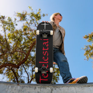 Skateboard Tetelestai Three Nails Christian