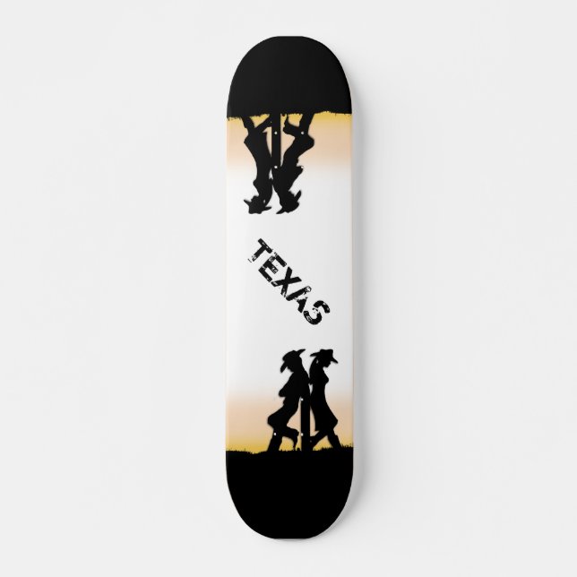 Skateboard Texas Cowboy (Anverso )