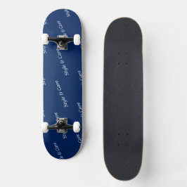 Skateboard Texto de nombre de marca personalizado que llama l