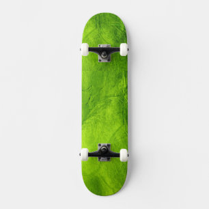 Skateboard Textos verdes