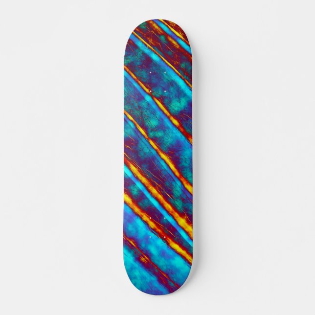 Skateboard Textura abstracta muy única (Anverso )