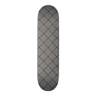Skateboard Textura comprobada geométrica