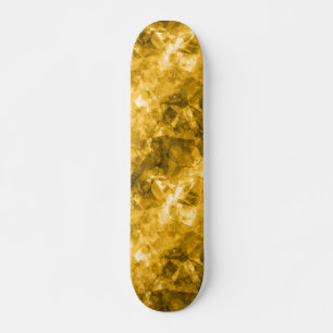 Skateboard Textura cruzada amarilla