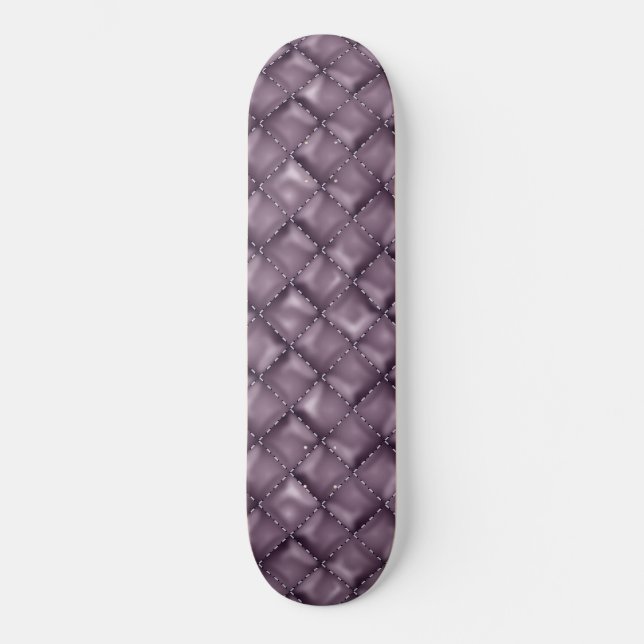 Skateboard Textura de cuero brillante (Anverso)