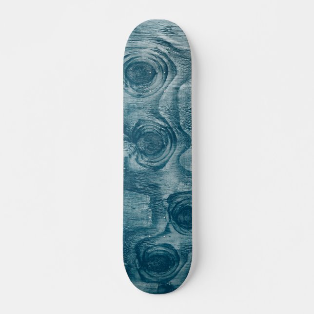 Skateboard Textura de Knot de grano de madera pintada de Guay (Anverso )