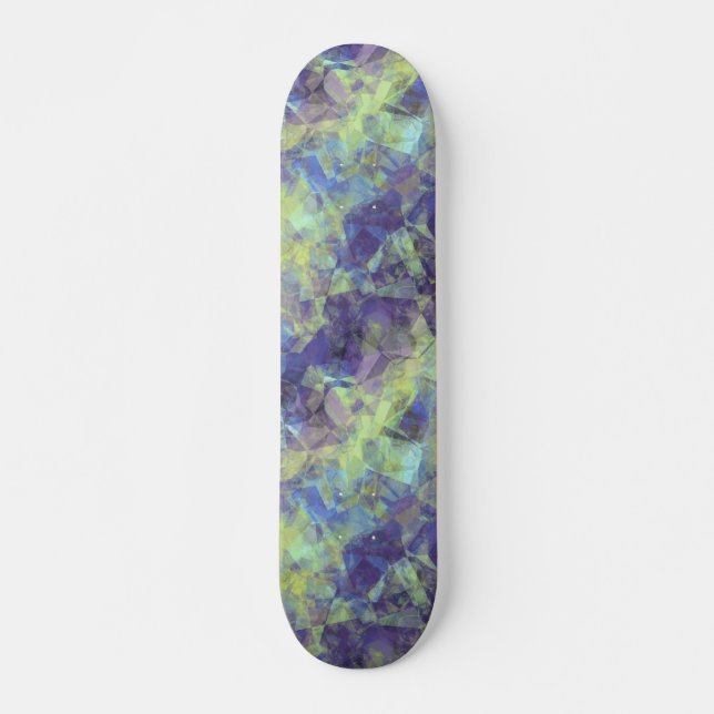Skateboard Textura de lavanda en bruto (Anverso )