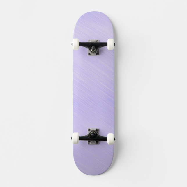 Skateboard Textura de lavanda simple de bonito (Anverso)