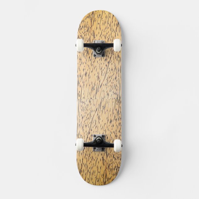 Skateboard Textura de madera de palma (Anverso)