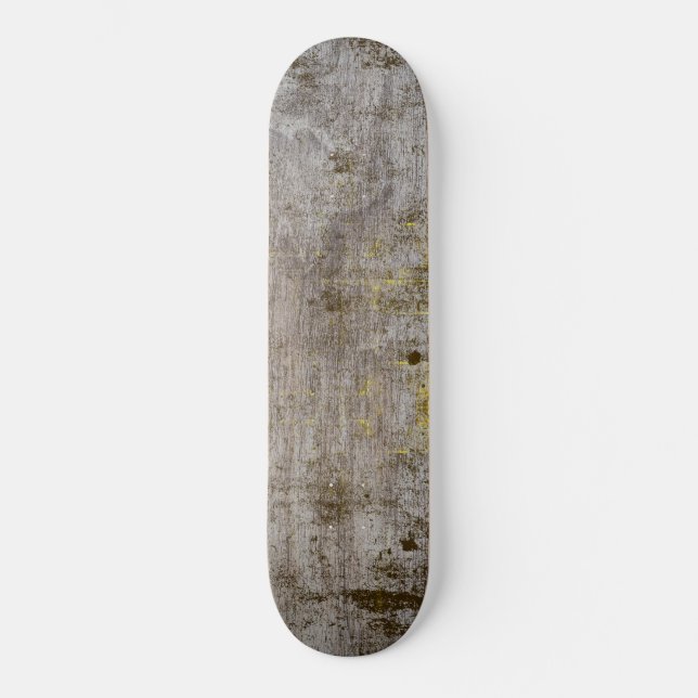Skateboard Textura de madera gruesa (Anverso)