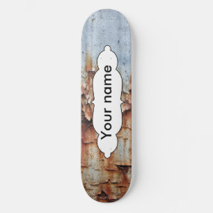 Skateboard Textura de pintura de pelado